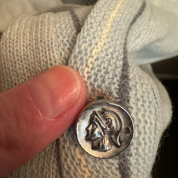 RARE 1960’s VINTAGE PEBBLE BEACH OF CALIFORNIA 100 Lambs Wool Button Up Cardigan - Picture 5 of 14